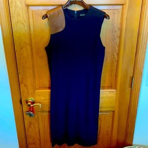 Never Warn, elegantly casual Black Label dress.